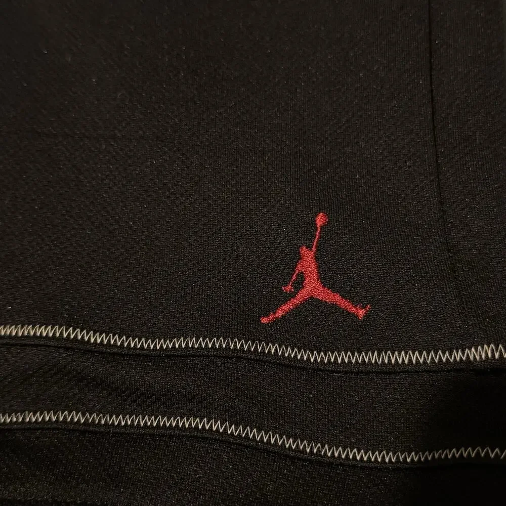 Air Jordan Black Basketball Shorts Men’s 22” Length Large Athletic Jumpman Rare